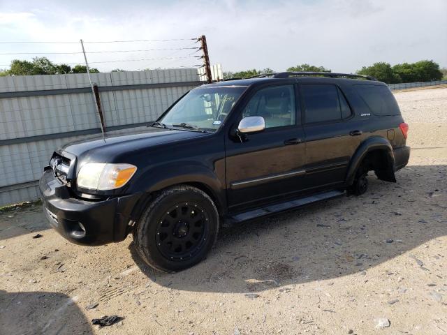 5TDZT38A87S290640 - 2007 TOYOTA SEQUOIA LIMITED BLACK photo 1