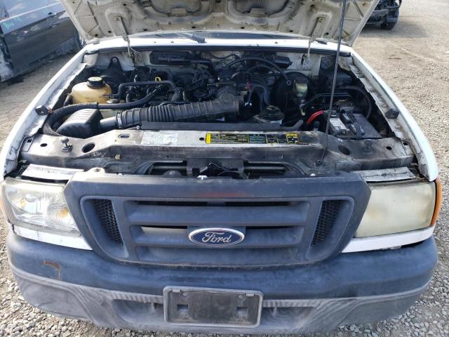 1FTYR10D75PA91090 - 2005 FORD RANGER WHITE photo 11