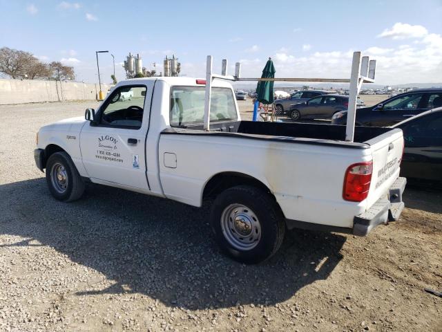 1FTYR10D75PA91090 - 2005 FORD RANGER WHITE photo 2