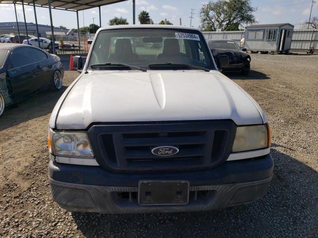 1FTYR10D75PA91090 - 2005 FORD RANGER WHITE photo 5