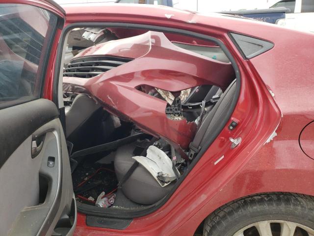 KMHDH4AE3EU184292 - 2014 HYUNDAI ELANTRA SE RED photo 10