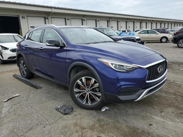 SJKCH5CRXJA005776 - 2018 INFINITI QX30 BASE PURE BLUE photo 4