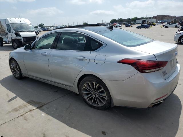 KMHGN4JE2FU062627 - 2015 HYUNDAI GENESIS 3.8L SILVER photo 2