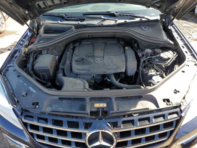 4JGDA5HB2CA033612 - 2012 MERCEDES-BENZ ML 350 4MATIC BLUE photo 11