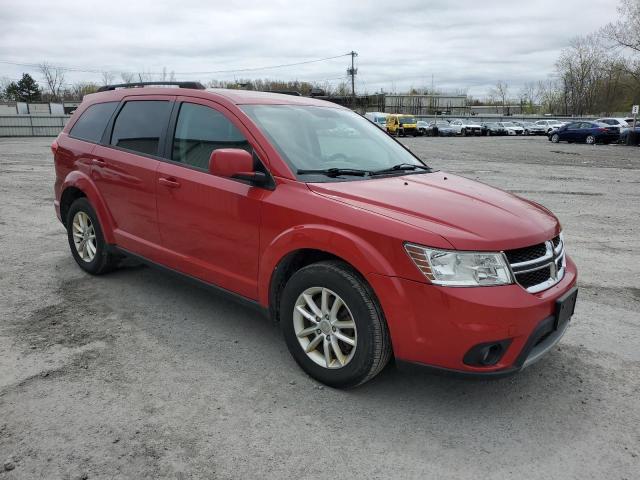 3C4PDCBG4FT742119 - 2015 DODGE JOURNEY SXT RED photo 4