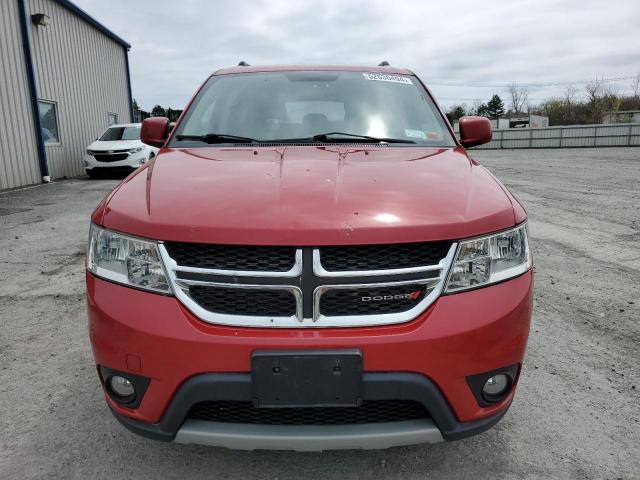 3C4PDCBG4FT742119 - 2015 DODGE JOURNEY SXT RED photo 5