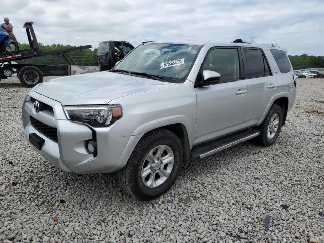 JTEZU5JR5F5109809 - 2015 TOYOTA 4RUNNER SR5 SILVER photo 1