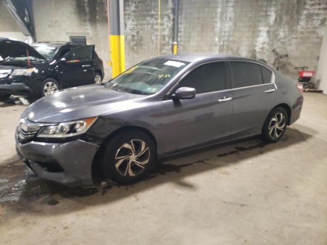 1HGCR2F39GA073146 - 2016 HONDA ACCORD LX GRAY photo 1