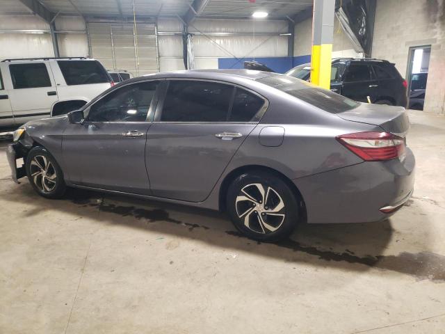 1HGCR2F39GA073146 - 2016 HONDA ACCORD LX GRAY photo 2