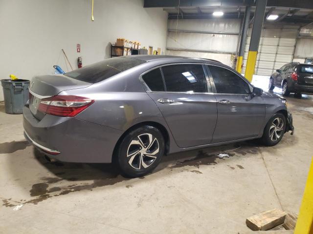 1HGCR2F39GA073146 - 2016 HONDA ACCORD LX GRAY photo 3