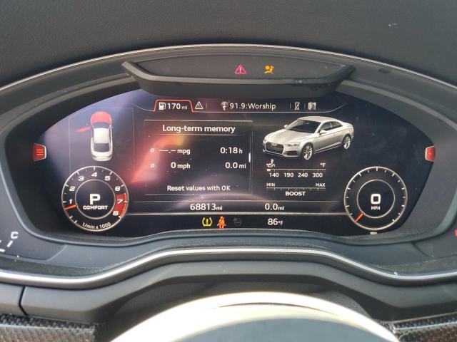 WAUP4AF55KA045232 - 2019 AUDI S5 PREMIUM PLUS GRAY photo 9