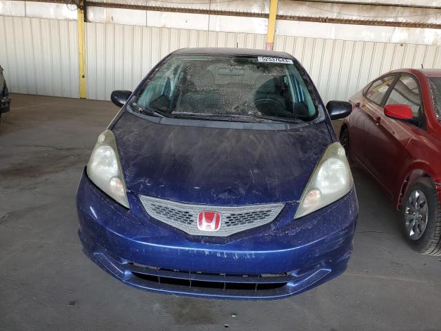 JHMGE8H23AS005797 - 2010 HONDA FIT BLUE photo 5