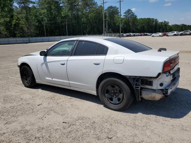 2C3CDXAT6CH181967 - 2012 DODGE CHARGER POLICE WHITE photo 2