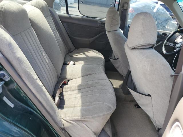 2HGEJ6615YH524243 - 2000 HONDA CIVIC BASE GREEN photo 10