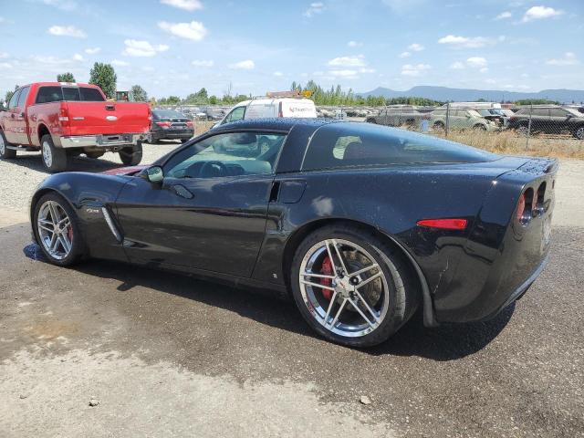 1G1YY26EX85115223 - 2008 CHEVROLET CORVETTE Z06 BLACK photo 2