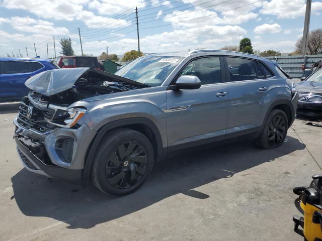 1V2KE2CA3RC215845 - 2024 VOLKSWAGEN ATLAS CROS SE GRAY photo 1