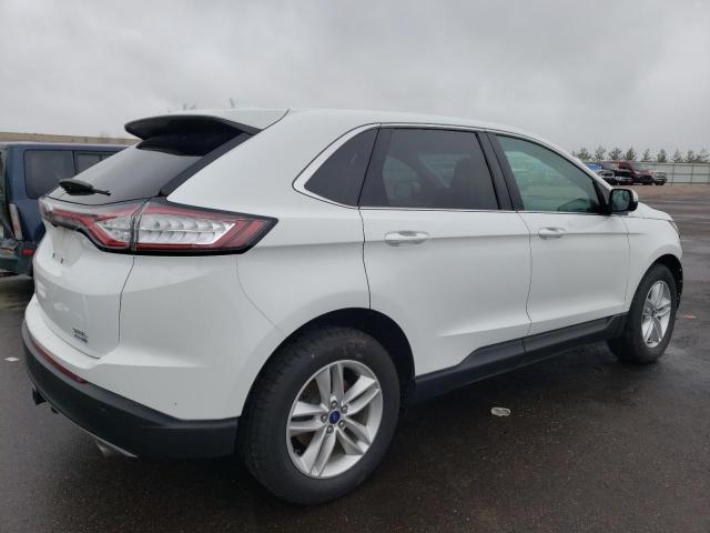 2FMPK4J99HBB74443 - 2017 FORD EDGE SEL WHITE photo 3