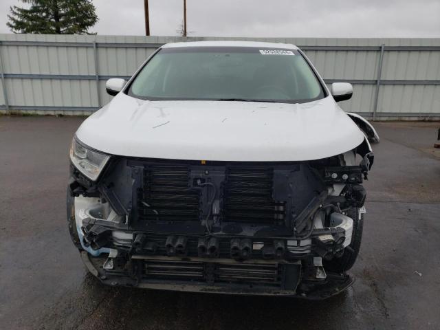 2FMPK4J99HBB74443 - 2017 FORD EDGE SEL WHITE photo 5