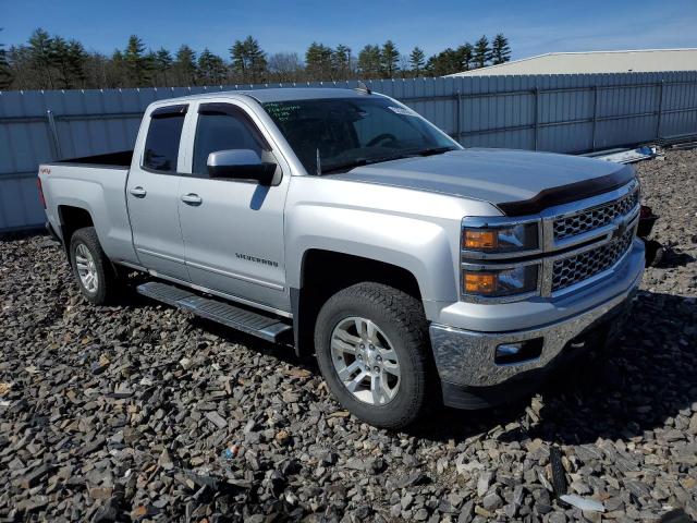 1GCVKREC7FZ352360 - 2015 CHEVROLET SILVERADO K1500 LT SILVER photo 4