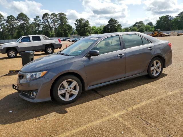 4T1BF1FK6EU349522 - 2014 TOYOTA CAMRY L GRAY photo 1