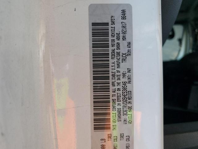 3C6TRVDG5HE530546 - 2017 RAM PROMASTER 2500 HIGH WHITE photo 13