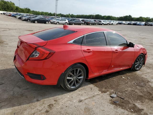 JHMFC1F39KX000743 - 2019 HONDA CIVIC EX RED photo 3