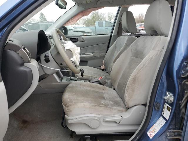 JF2SH6BC5AH797524 - 2010 SUBARU FORESTER XS Көк фото 7
