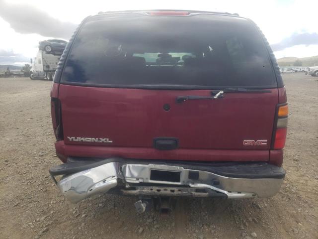 3GKFK16Z95G107118 - 2005 GMC YUKON XL K1500 RED photo 6