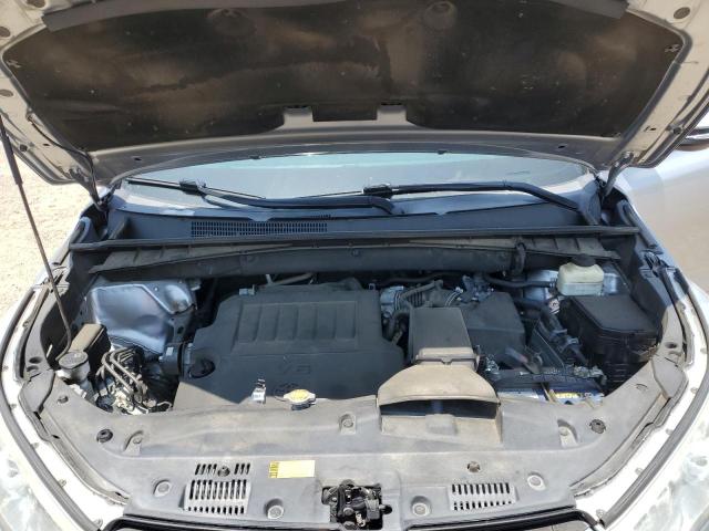 5TDKKRFH3FS076421 - 2015 TOYOTA HIGHLANDER XLE 银色 照片 12