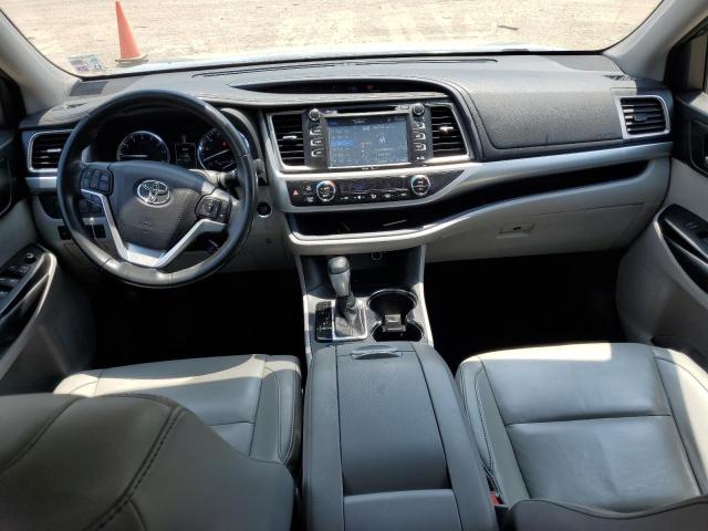 5TDKKRFH3FS076421 - 2015 TOYOTA HIGHLANDER XLE 银色 照片 8