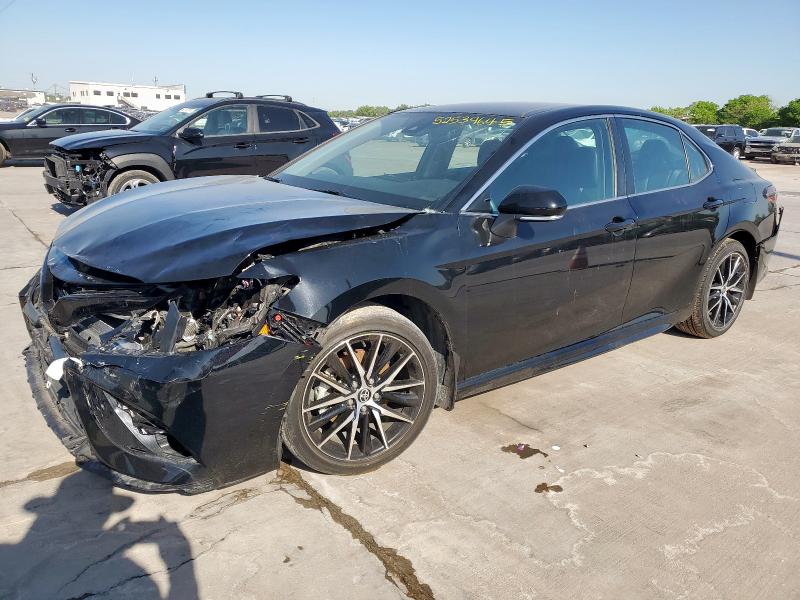 4T1G11AK1PU100253 - 2023 TOYOTA CAMRY SE NIGHT SHADE BLACK photo 1