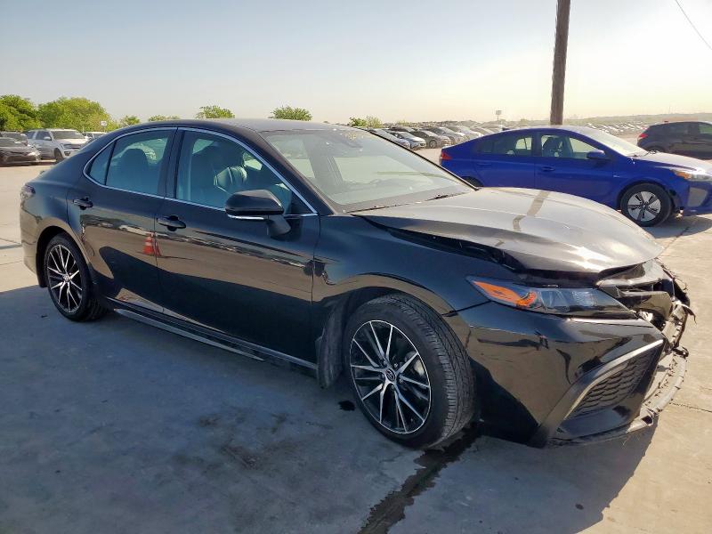 4T1G11AK1PU100253 - 2023 TOYOTA CAMRY SE NIGHT SHADE BLACK photo 4