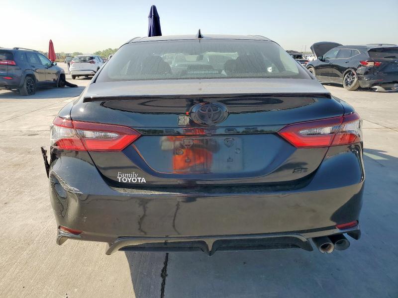 4T1G11AK1PU100253 - 2023 TOYOTA CAMRY SE NIGHT SHADE BLACK photo 6