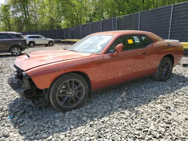 2C3CDZKG6MH587309 - 2021 DODGE CHALLENGER GT ORANGE photo 1