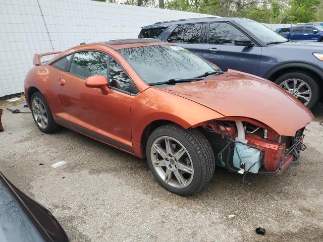 4A3AK64T38E030093 - 2008 MITSUBISHI ECLIPSE SE ORANGE photo 4