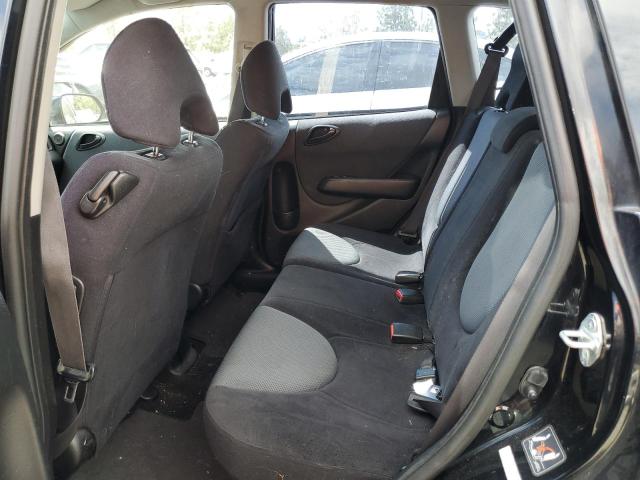 JHMGD38687S044077 - 2007 HONDA FIT S შავი ფოტო 10