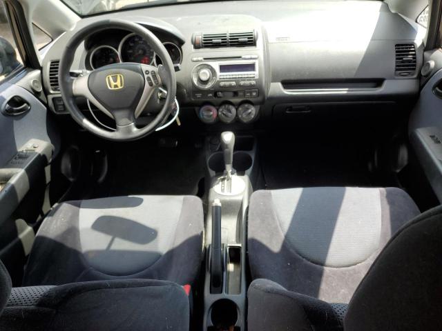 JHMGD38687S044077 - 2007 HONDA FIT S შავი ფოტო 8