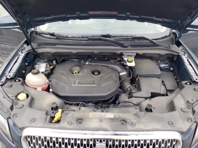 5LMCJ2D91KUL52197 - 2019 LINCOLN MKC SELECT Կապույտ լուսանկար 11