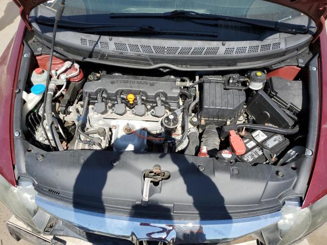 2HGFA1F68BH545615 - 2011 HONDA CIVIC LX-S Bordeaux photo 11