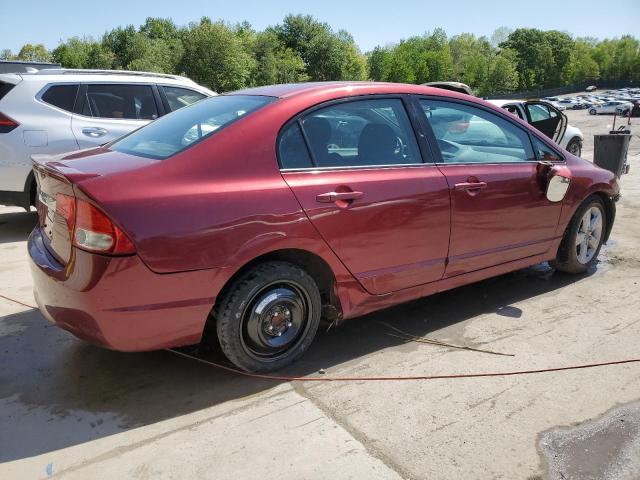 2HGFA1F68BH545615 - 2011 HONDA CIVIC LX-S Bordeaux photo 3