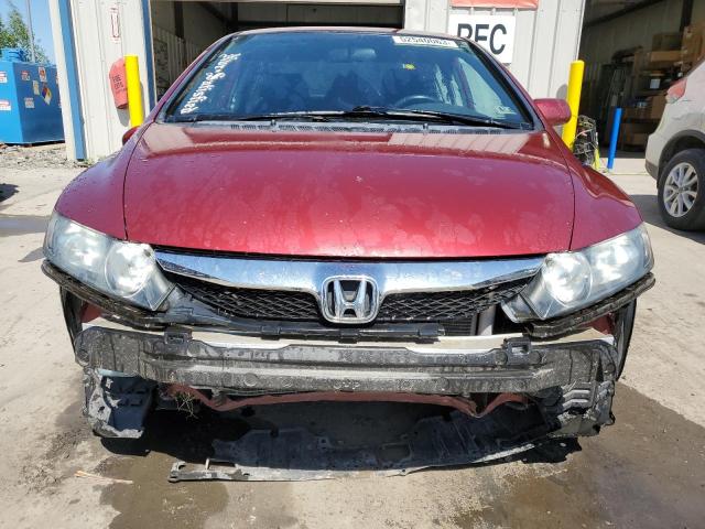 2HGFA1F68BH545615 - 2011 HONDA CIVIC LX-S Bordeaux photo 5