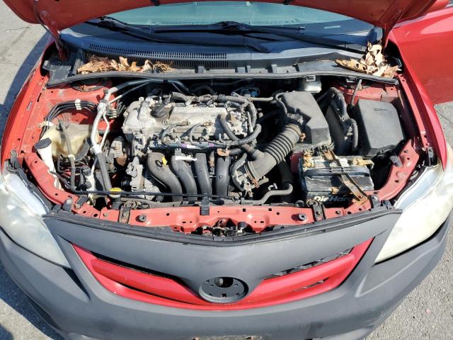 2T1BU4EEXBC683357 - 2011 TOYOTA COROLLA BASE Kırmızı fotoğraf 11