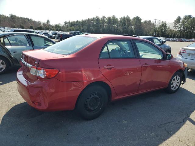 2T1BU4EEXBC683357 - 2011 TOYOTA COROLLA BASE Kırmızı fotoğraf 3