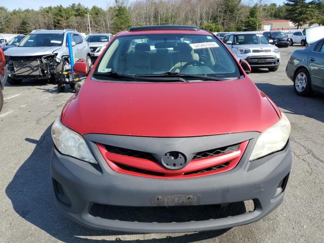 2T1BU4EEXBC683357 - 2011 TOYOTA COROLLA BASE Kırmızı fotoğraf 5