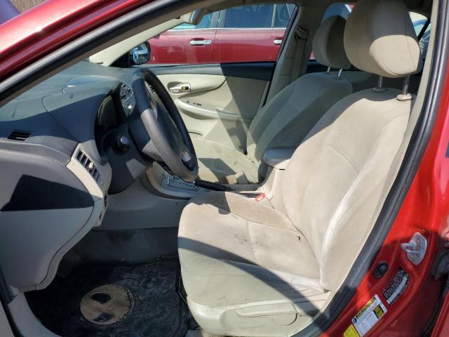 2T1BU4EEXBC683357 - 2011 TOYOTA COROLLA BASE Kırmızı fotoğraf 7