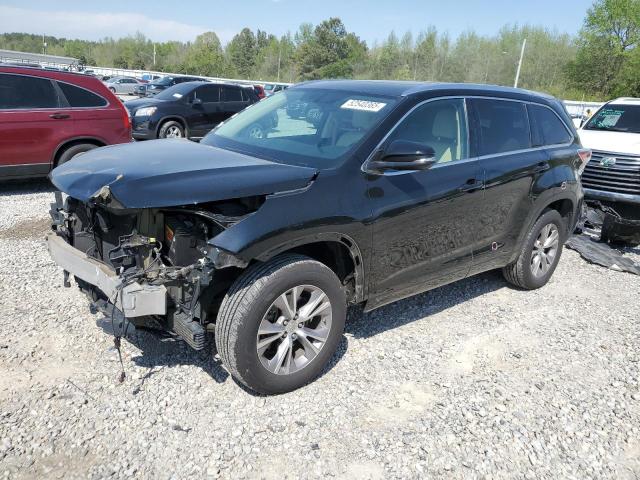 5TDKKRFH7FS042840 - 2015 TOYOTA HIGHLANDER XLE 黑色 照片 1