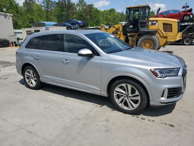 WA1VXAF74MD027884 - 2021 AUDI Q7 PRESTIGE SILVER photo 4
