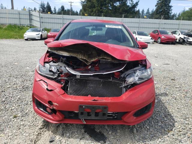 3HGGK5H45JM724540 - 2018 HONDA FIT LX RED photo 5