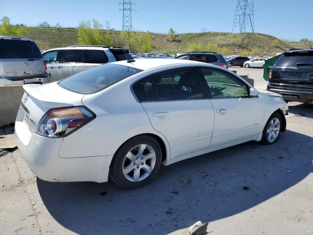 1N4CL21E49C180787 - 2009 NISSAN ALTIMA HYBRID WHITE photo 3