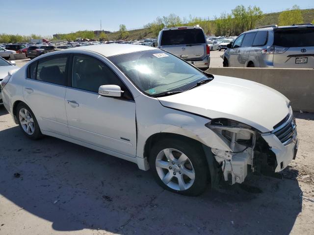 1N4CL21E49C180787 - 2009 NISSAN ALTIMA HYBRID WHITE photo 4